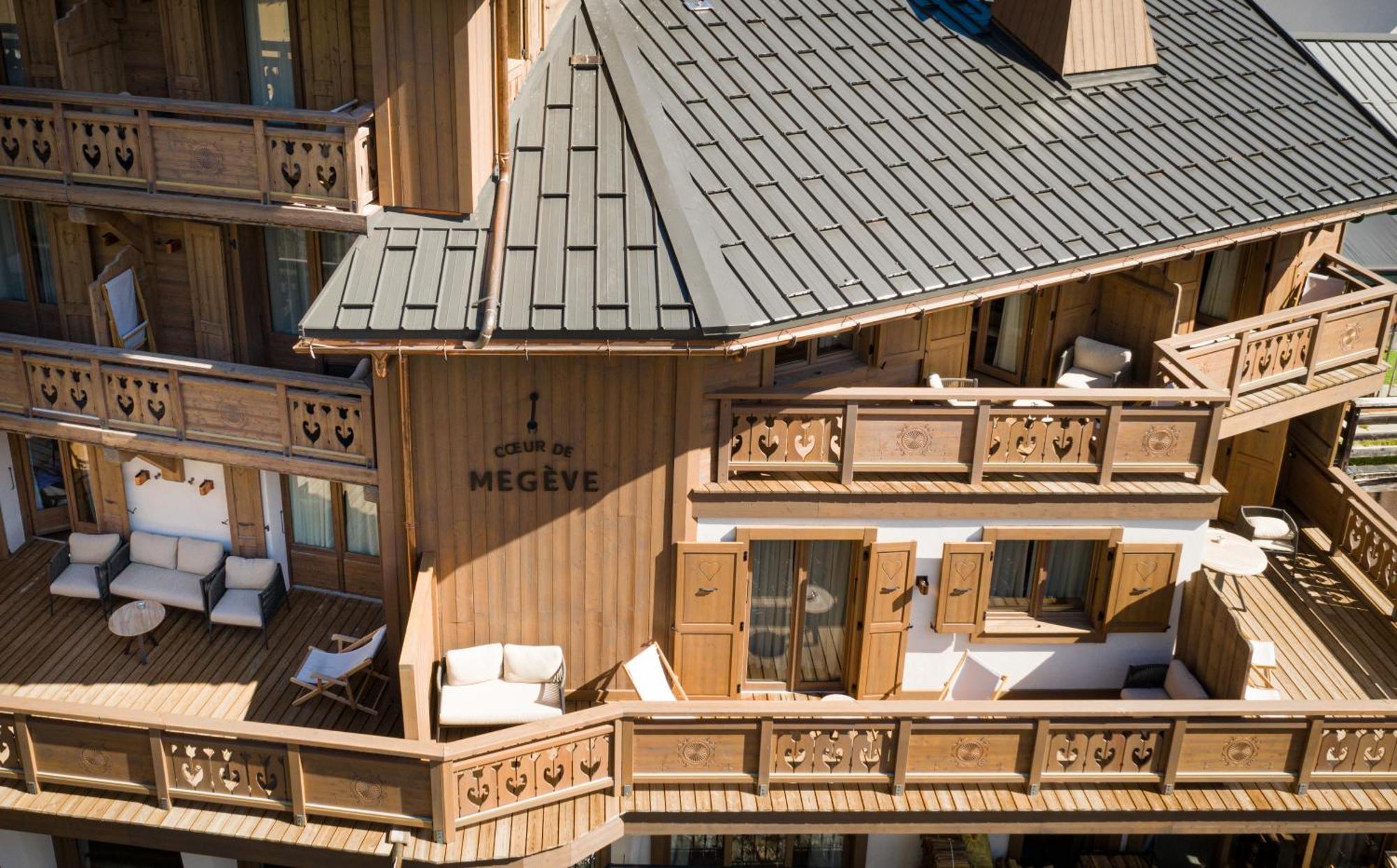 Coeur De Megeve Hotel Exterior photo