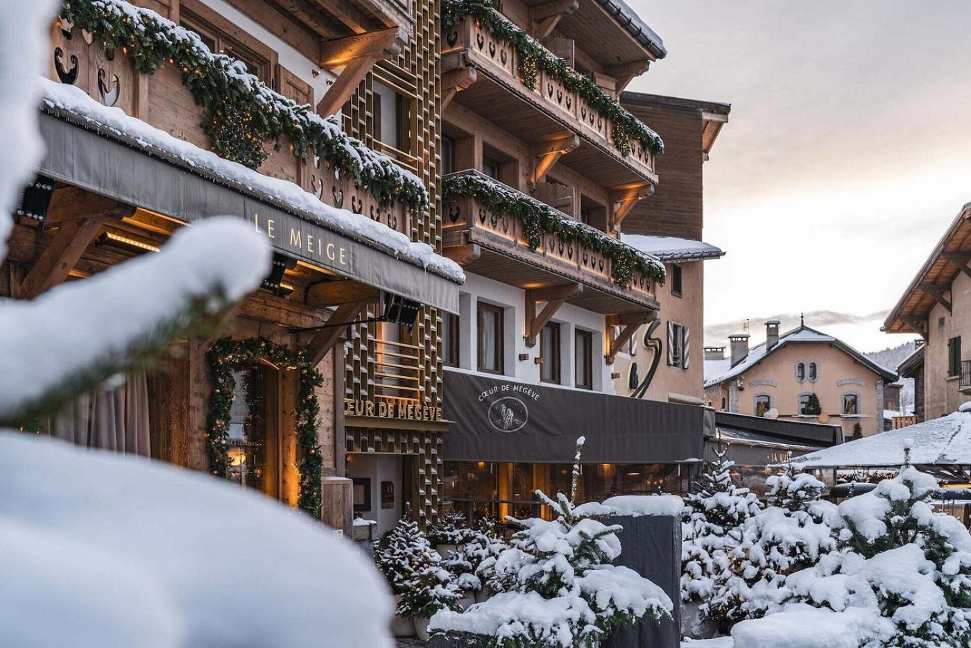 Coeur De Megeve Hotel Exterior photo
