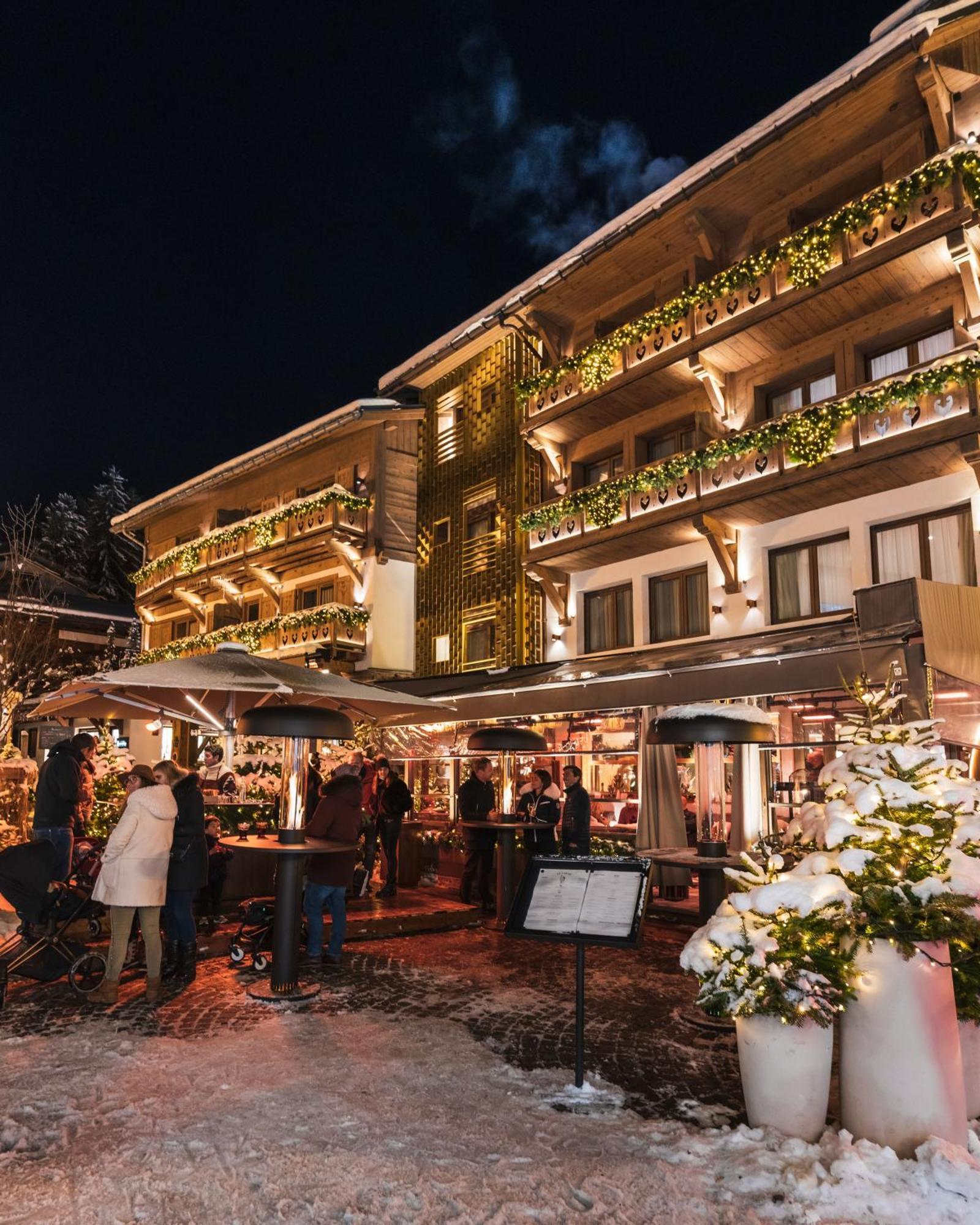 Coeur De Megeve Hotel Exterior photo