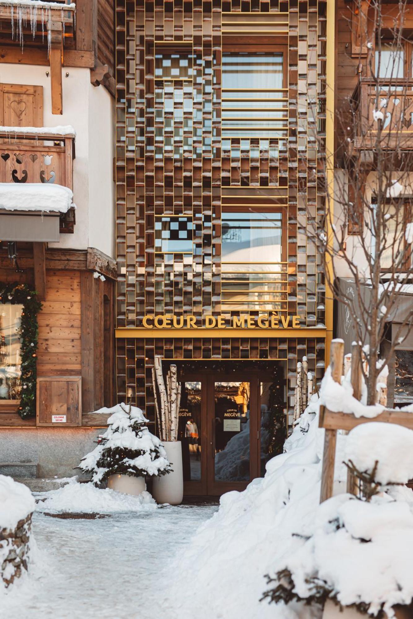 Coeur De Megeve Hotel Exterior photo